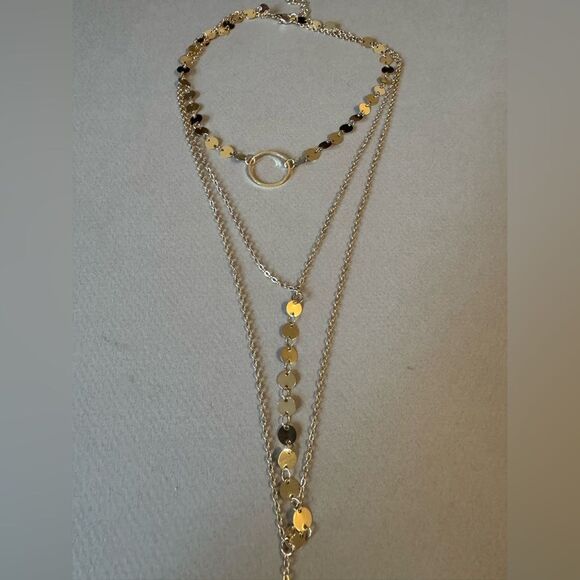 Layered Necklace Set A1462 - Picture 4 of 4